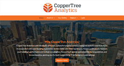 Desktop Screenshot of coppertreeanalytics.com