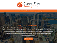 Tablet Screenshot of coppertreeanalytics.com